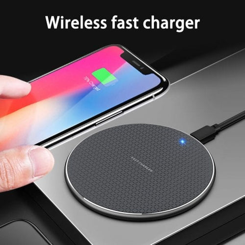 15W Fast Wireless Charger Pad - The Chrome Cart