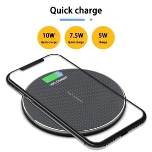 15W Fast Wireless Charger Pad - The Chrome Cart