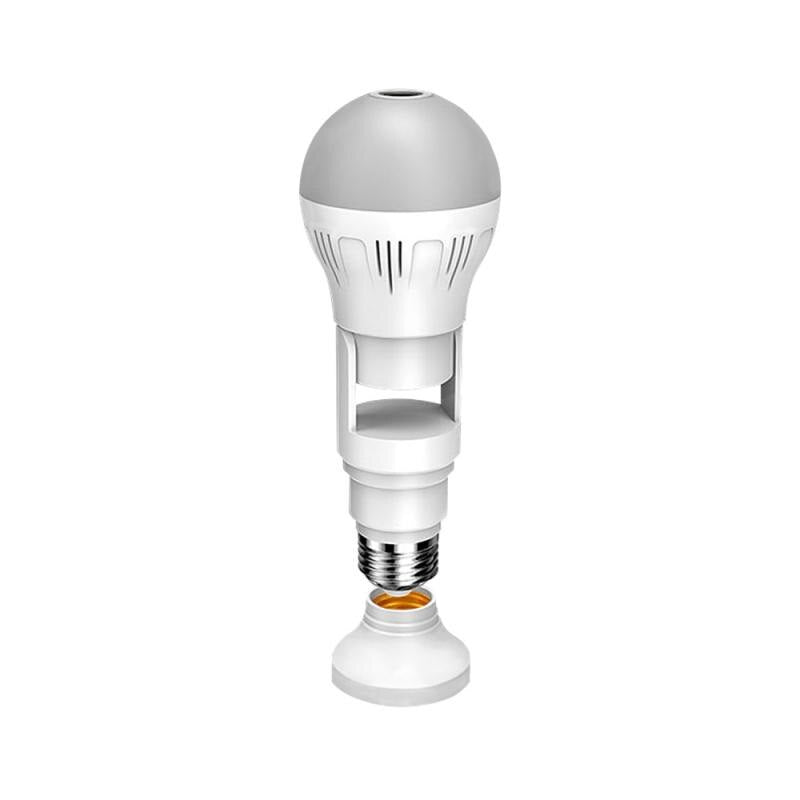 360° Panoramic Hidden Light Bulb Wifi Camera - The Chrome Cart