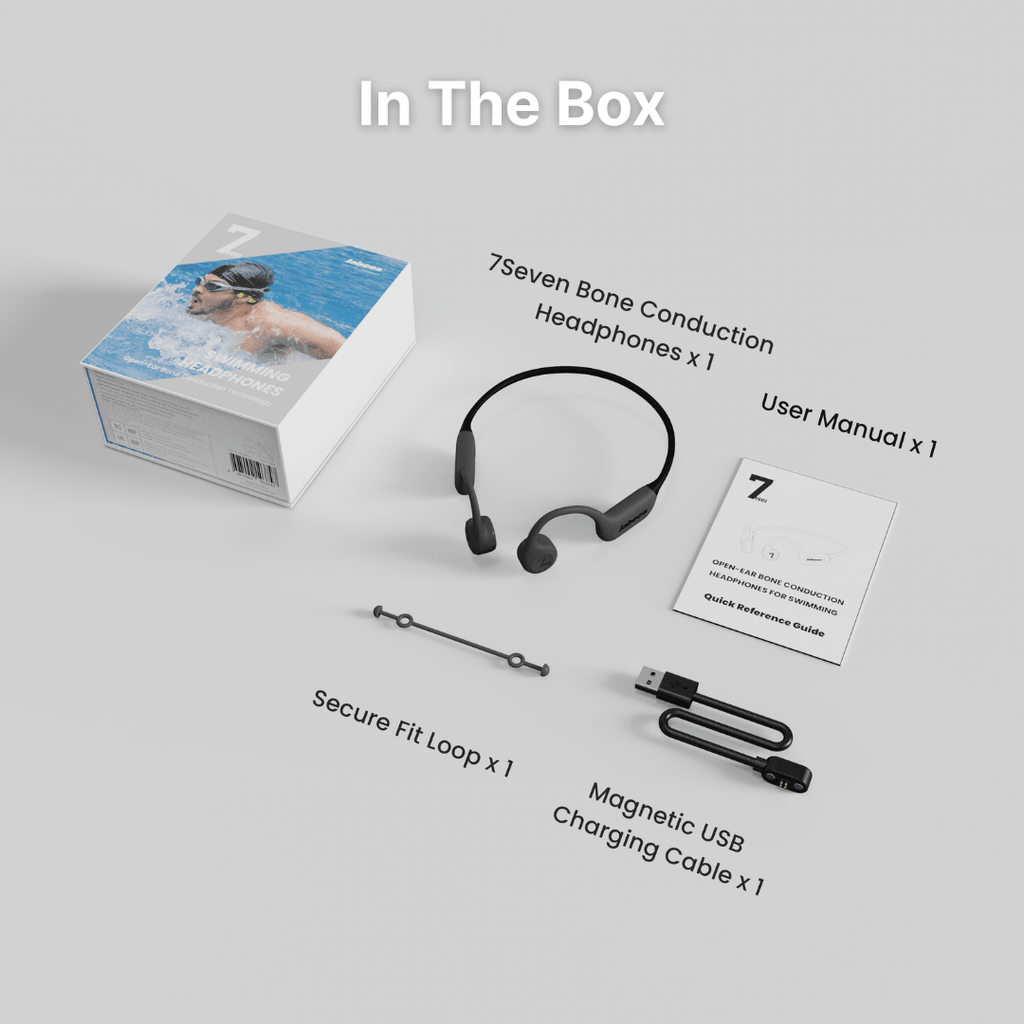 7Seven Bone Conduction Swimming Headphones - The Chrome Cart