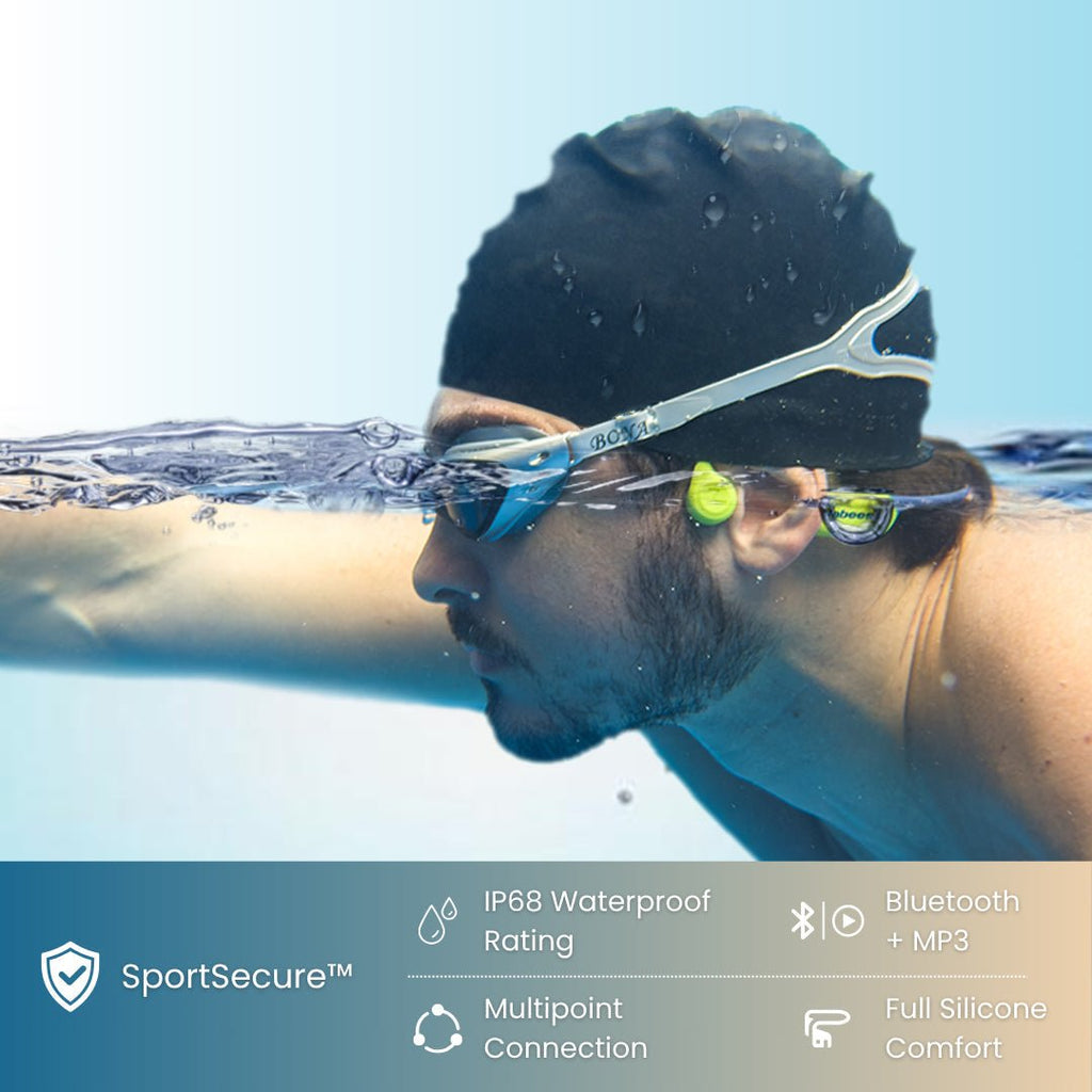 7Seven Bone Conduction Swimming Headphones - The Chrome Cart