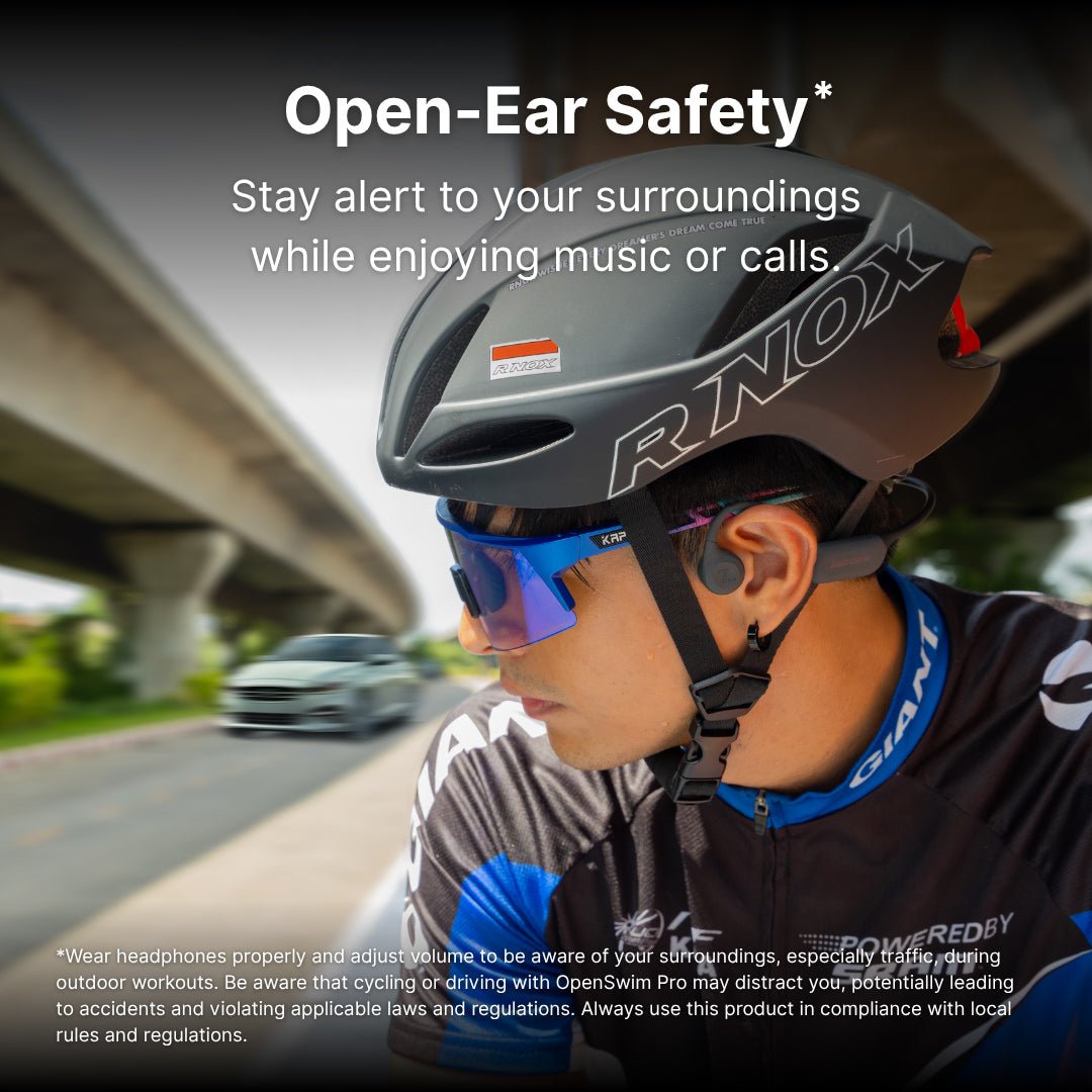 7Seven Bone Conduction Swimming Headphones - The Chrome Cart