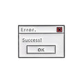 Error Success Enamel Pin Computer Popup Network Meme Brooch Lapel Badge Jewelry Gifts Wholesale - The Chrome Cart