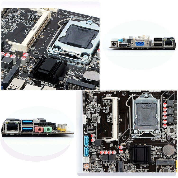 H81 Computer Motherboard All In One Motherboard - The Chrome Cart