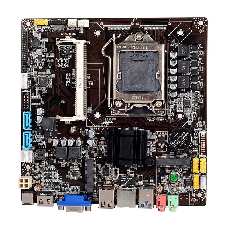 H81 Computer Motherboard All In One Motherboard - The Chrome Cart