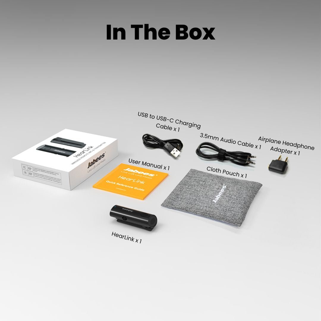 HearLink 3 - In - 1 Bluetooth Microphone A Cost - Effective Alternative to BAHA Device for HOH - The Chrome Cart
