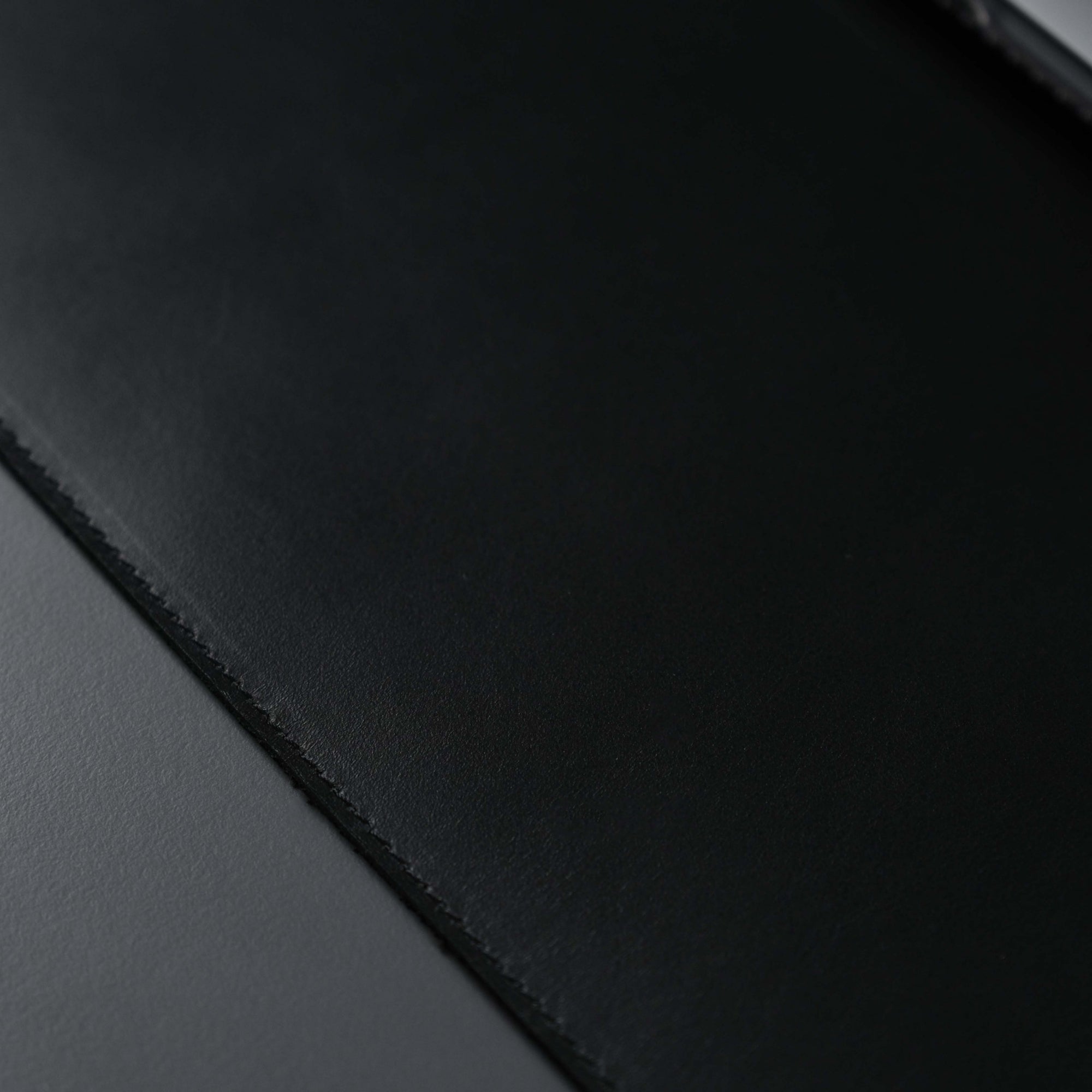 Jersey Black Leather Desk Pad for Office and Home - The Chrome Cart