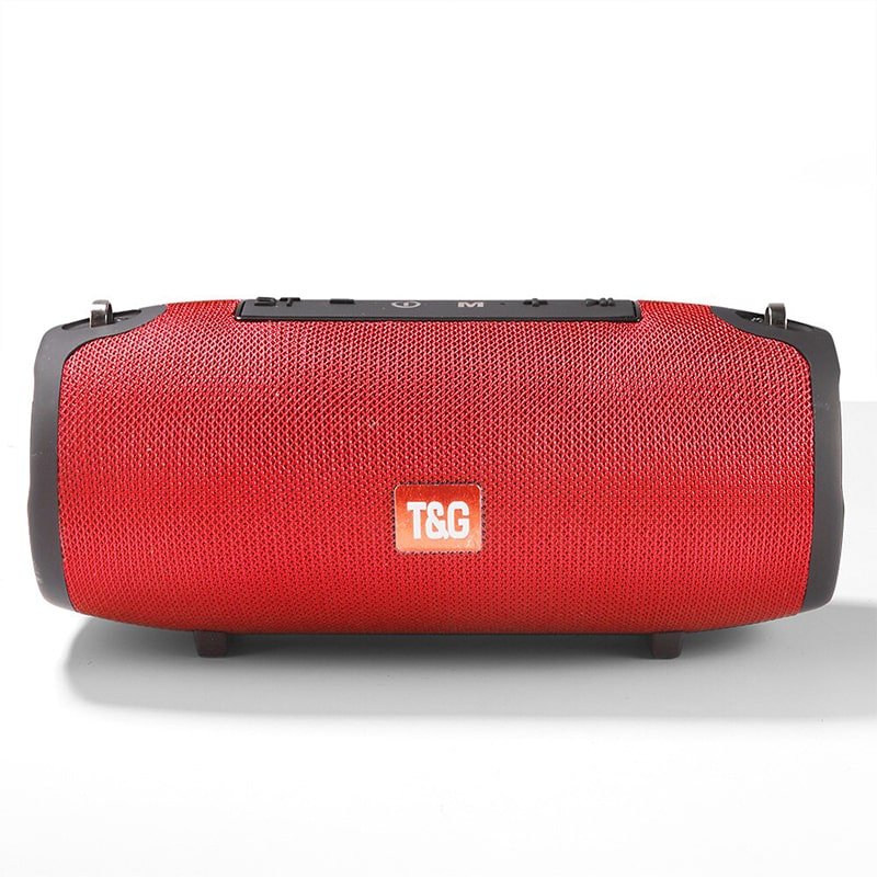 Large Waterproof Wireless Portable Bluetooth Speaker With Strap - The Chrome Cart